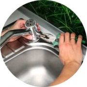 Fixing sink — Plumbers & Electricians in the Wollongong Region, NSW